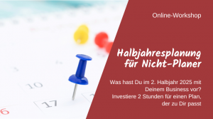 Halbjahresplanung für Nicht-Planer - Online-Workshop