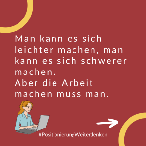 Online-Sichtbarkeit: Die Arbeit muss man machen